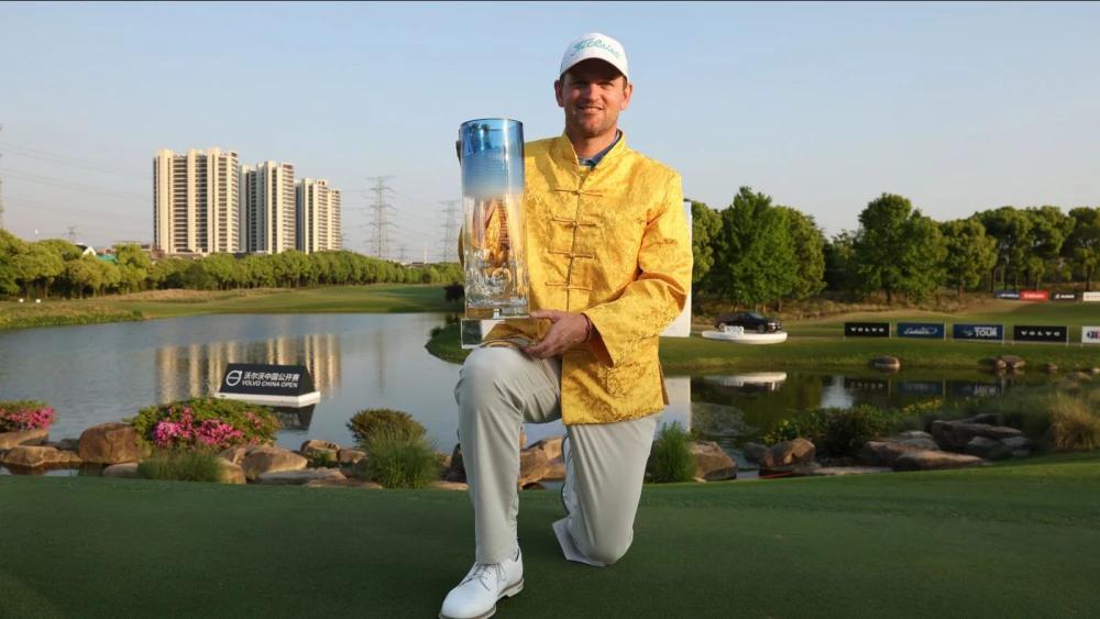 Bernd Wiesberger surges late to end five-year title drought at Volvo China Open