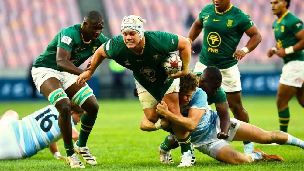 Ruthless Junior Boks kick off U20 title defence with 16-try Uruguay drubbing