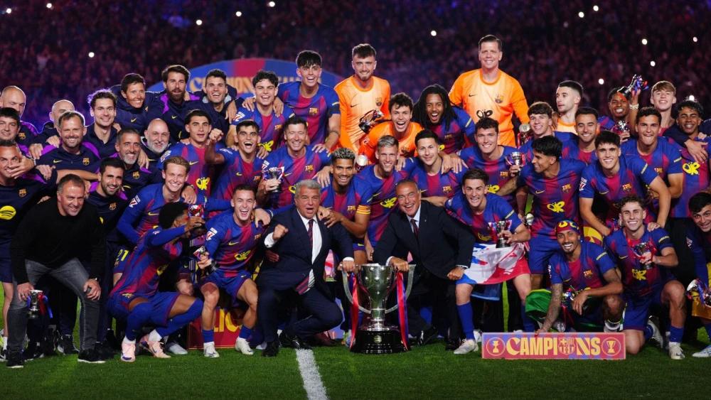 Barca seal back-to-back La Liga titles with dominant win over Real Madrid at Camp Nou