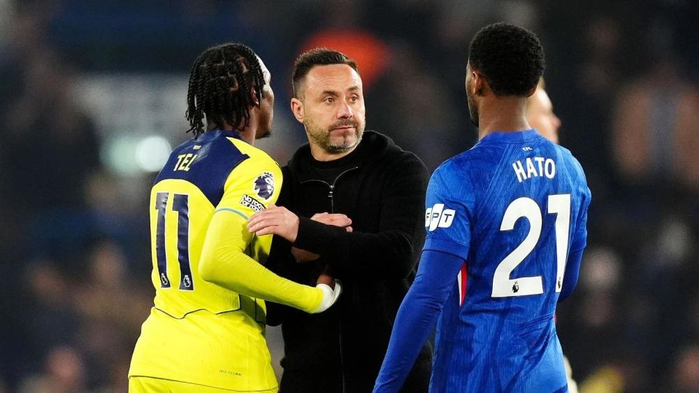 Relegation looms: Roberto De Zerbi staying positive after Tottenham's loss at Chelsea