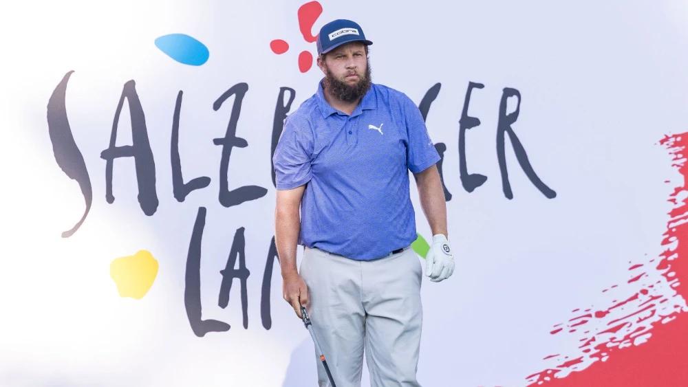 Fan favourite Andrew 'Beef' Johnston edges ahead at halfway mark in Austria