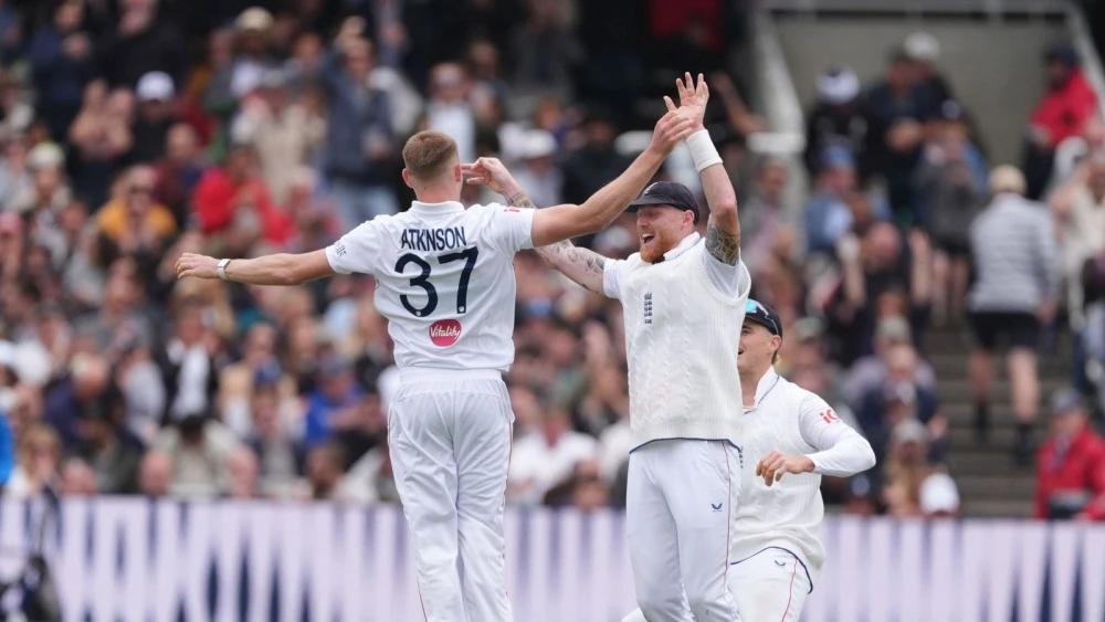 Gus Atkinson stars as England crush New Zealand to open series at Lord's
