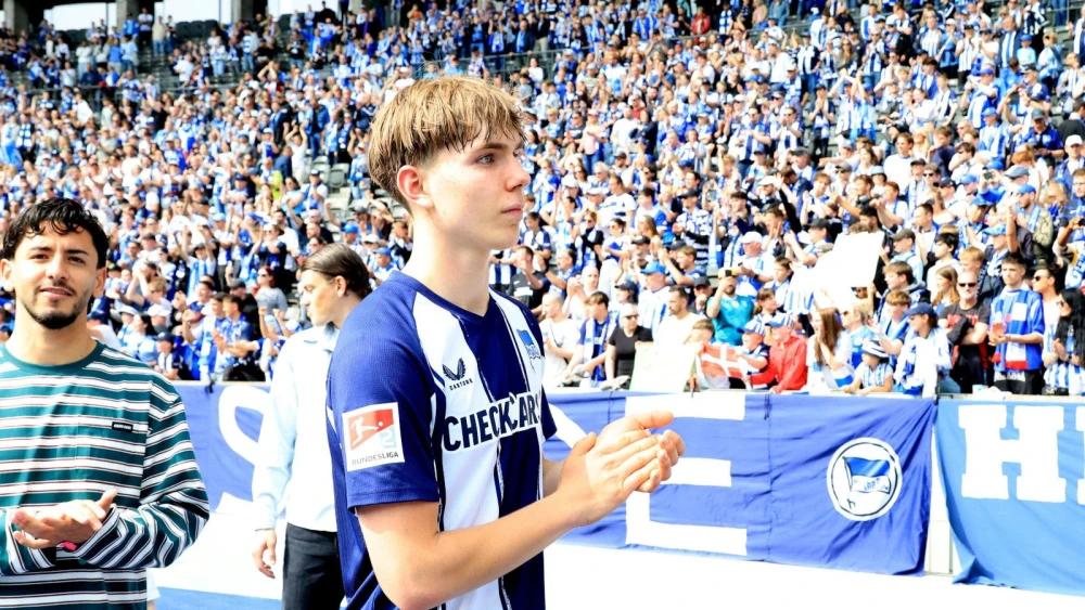 Bayer Leverkusen beat European rivals to sign teenage sensation Kennet Eichhorn from Hertha Berlin