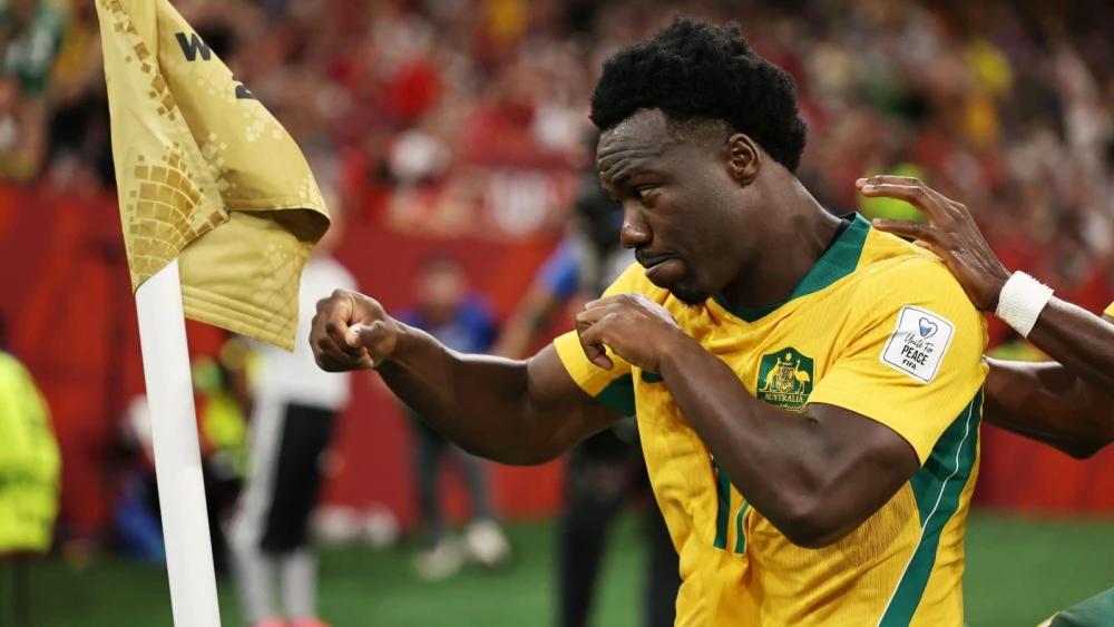 Nestory Irankunda feeling 'unreal' after debut for Australia in FIFA World Cup