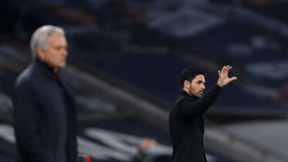 Jose Mourinho a fan of Arsenal style under Mikel Arteta