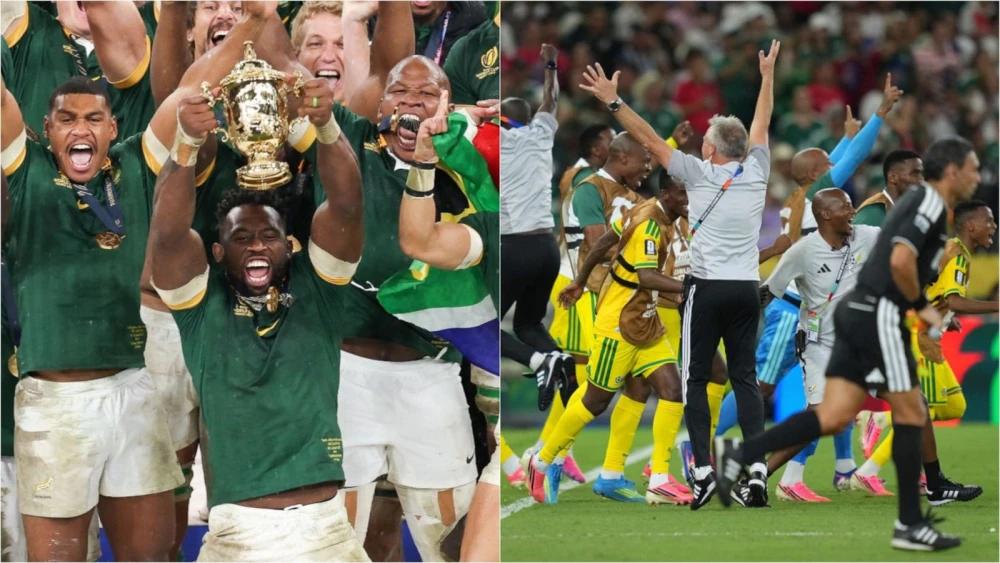 United in triumph: Springboks praise Bafana after historic World Cup qualification