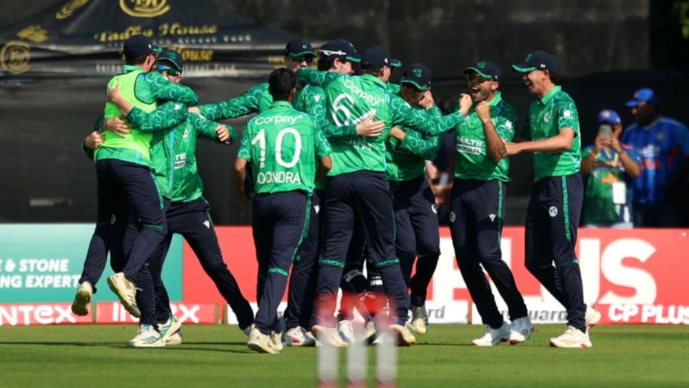 Ireland secure first ever victory against India in opening T20I clash in Belfast