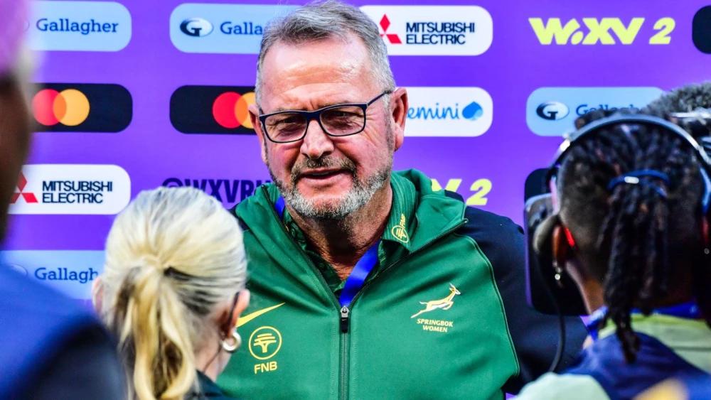 Swys de Bruin hails Springbok Women's 'perfect' first half after USA victory