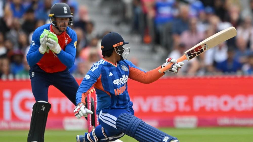 Vaibhav Sooryavanshi makes India debut but England prevail in second T20I