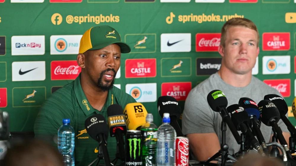 Mzwandile Stick, Pieter-Steph du Toit expect tough Scotland challenge