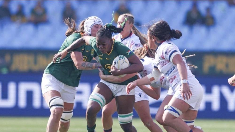 Springbok Women fight hard but USA claim series draw at Loftus