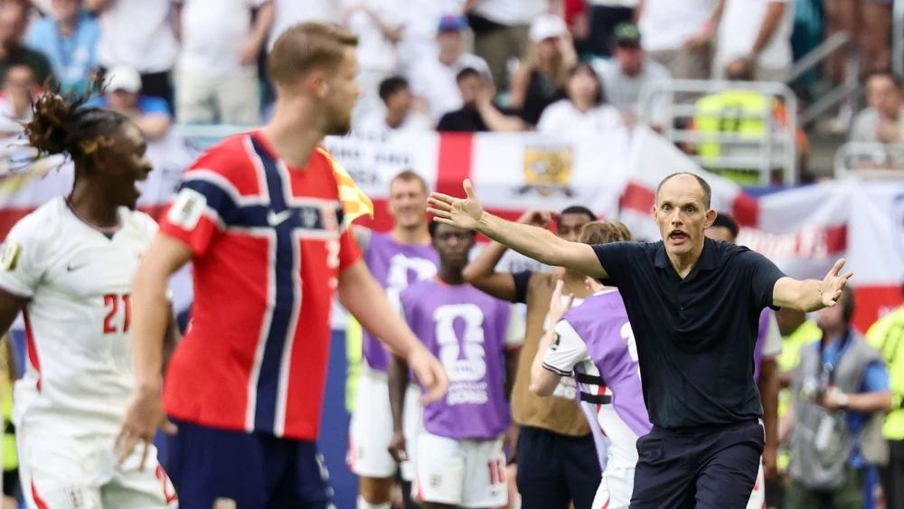 "We were lucky" - Thomas Tuchel unimpressed as England need extra-time to see off Norway