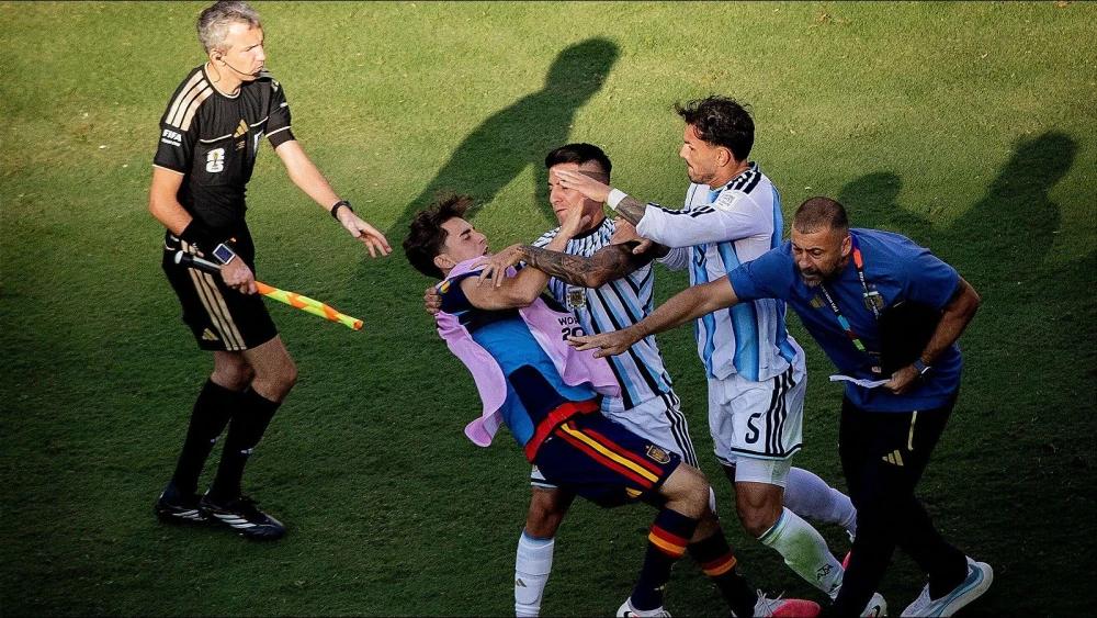 FIFA launches probe into World Cup final brawl