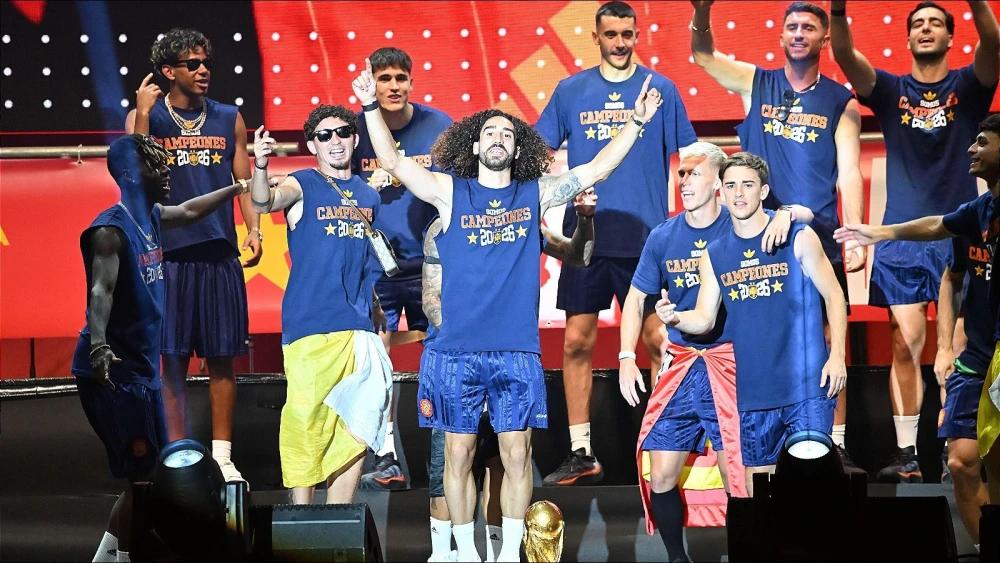 Spain climb to top of FIFA ranking after World Cup glory
