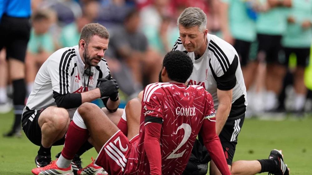 Andoni Iraola rues Joe Gomez injury despite winning start as Liverpool boss