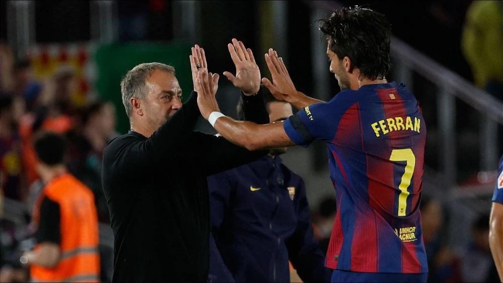 'It depends on Ferran' - Hansi Flick admits Barcelona need another forward