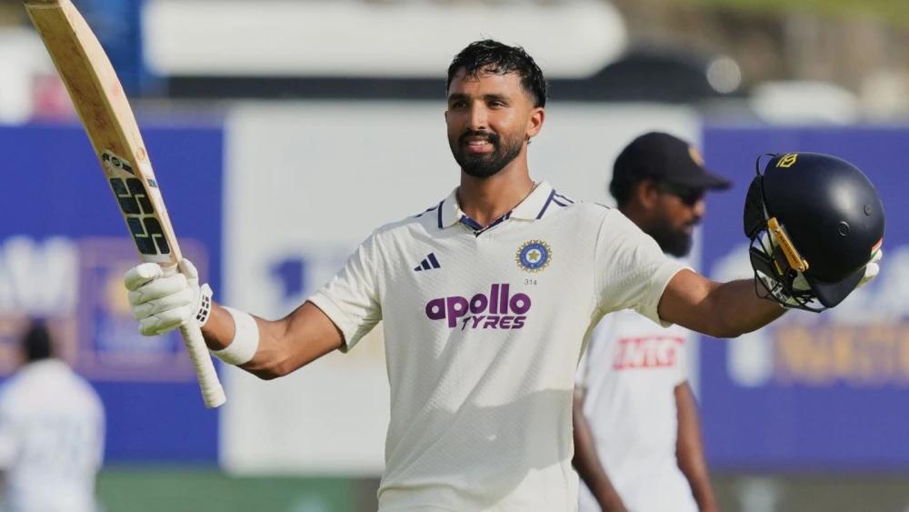 Devdutt Padikkal hits maiden century as India start strong in first Test against Sri Lanka