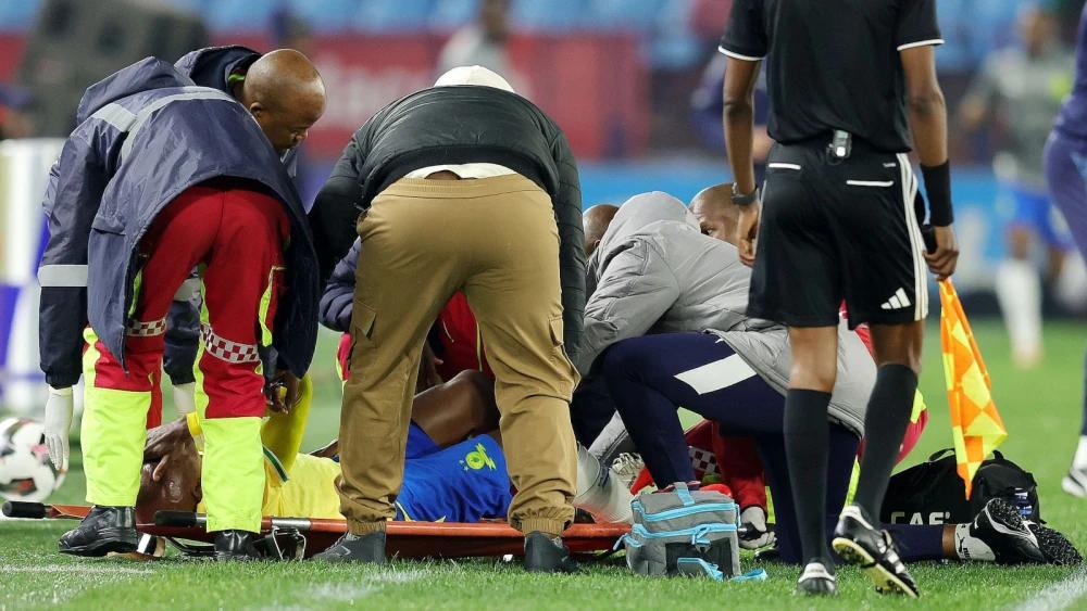 Injury blow for Mamelodi Sundowns defender Khuliso Mudau, confirms Miguel Cardoso