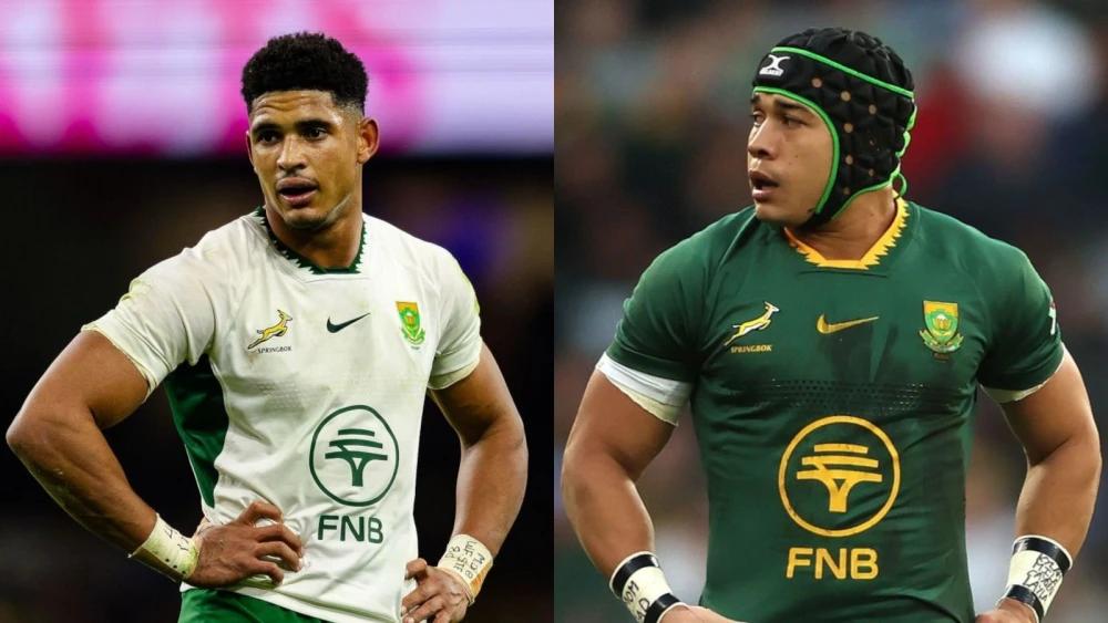 Springboks make two late changes for Cape Town clash against All Blacks