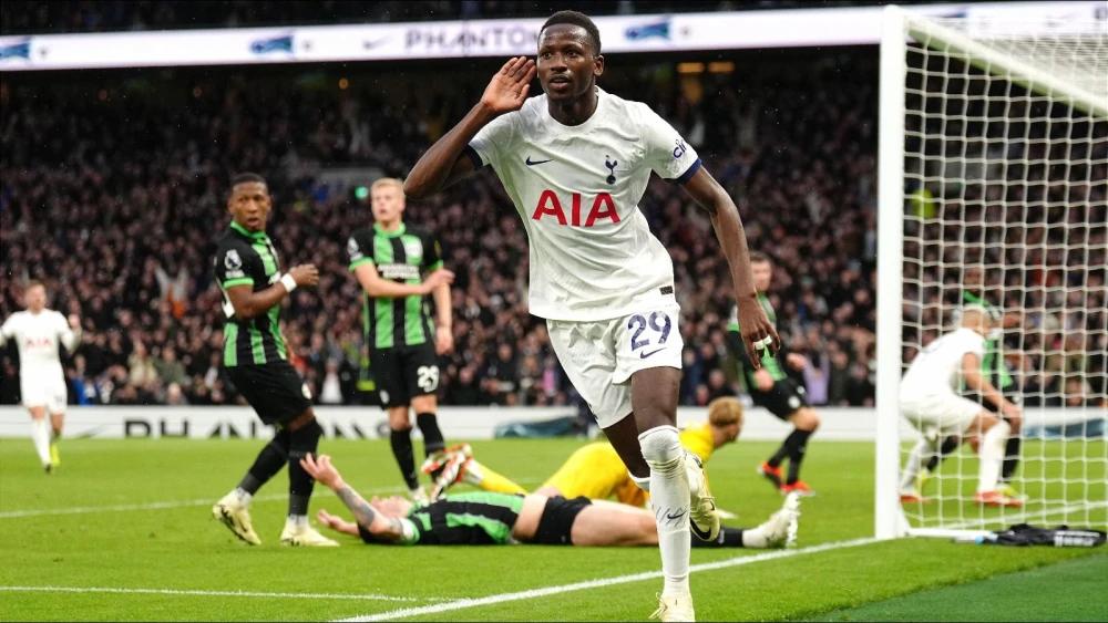 Senegal midfielder Pape Matar Sarr joins Juventus from Tottenham on season-long loan