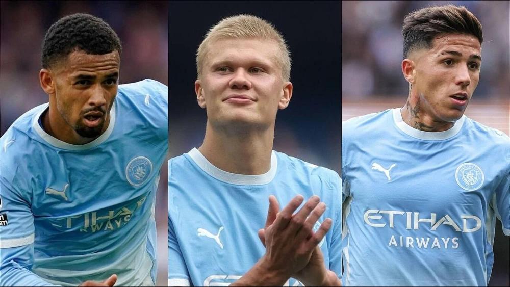 Erling Haaland hails Man City's new boys after winning start