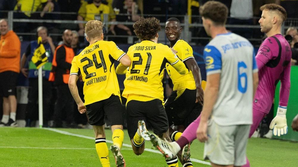 Guirassy brace helps Dortmund sink Villarreal in five-goal Champions League encounter