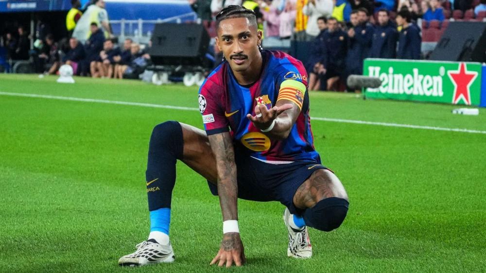 'I intend to extend my contract' - Raphinha fires Barcelona hint over future