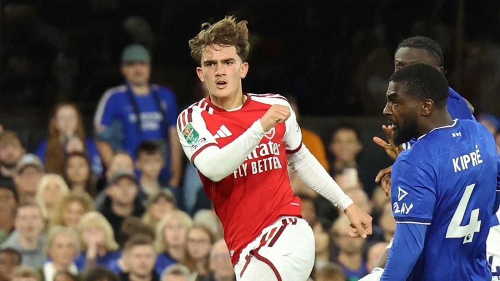 Teenage star Max Dowman nets brace to send Arsenal past Ipswich in Carabao Cup
