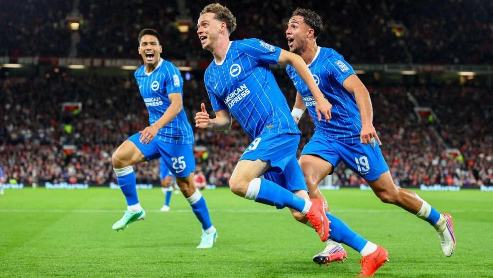 Man Utd collapse as Brighton complete stunning comeback