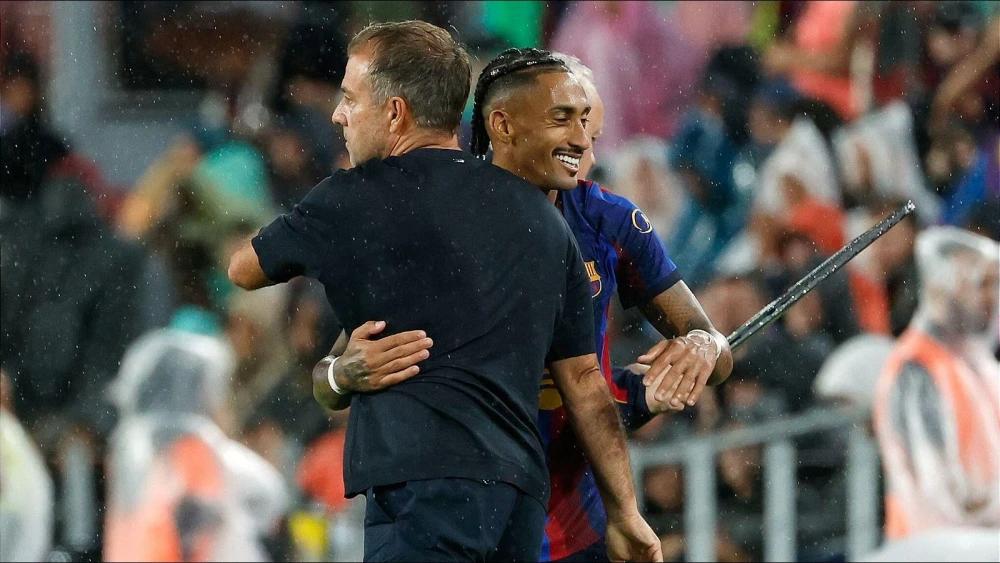 'I like the team's bravery' - Hansi Flick hails Barcelona after Racing rout
