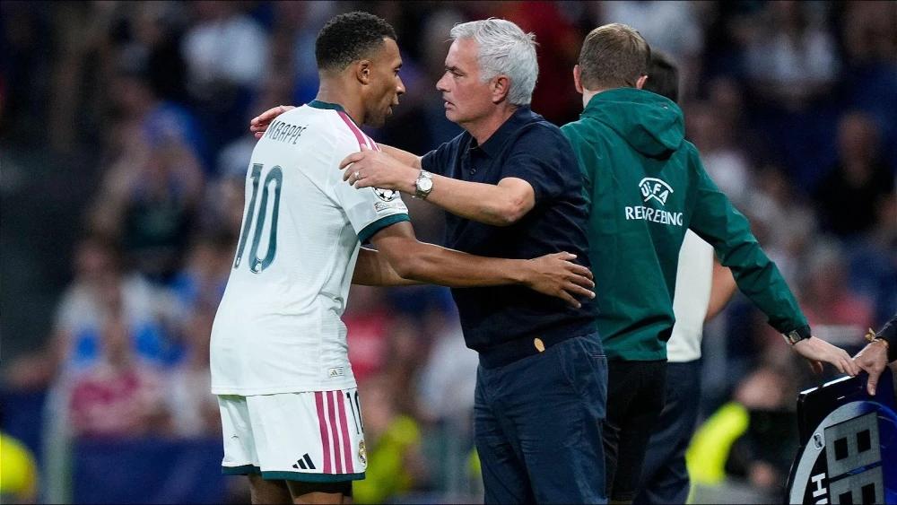 Kylian Mbappe hails Real Madrid coach Jose Mourinho as 'football genius'