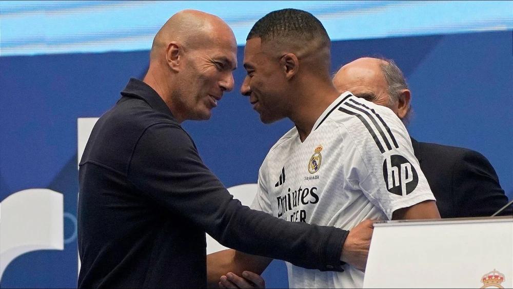 Kylian Mbappe: Zinedine Zidane reunion feels like 'something out of a movie'