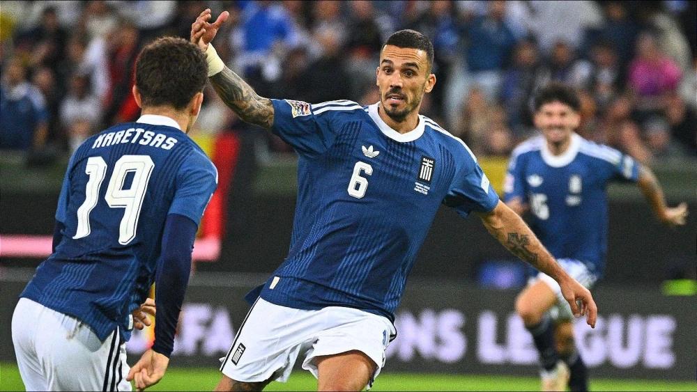 Greece stun Germany as Portugal, Netherlands and Denmark claim Nations League wins
