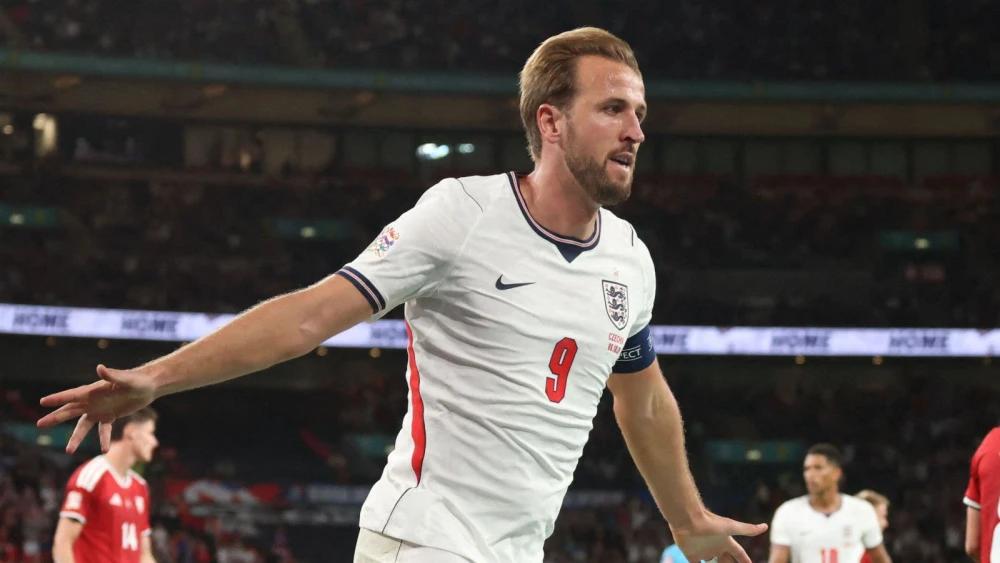 England's Harry Kane marks record-equalling appearance with Nations League brace