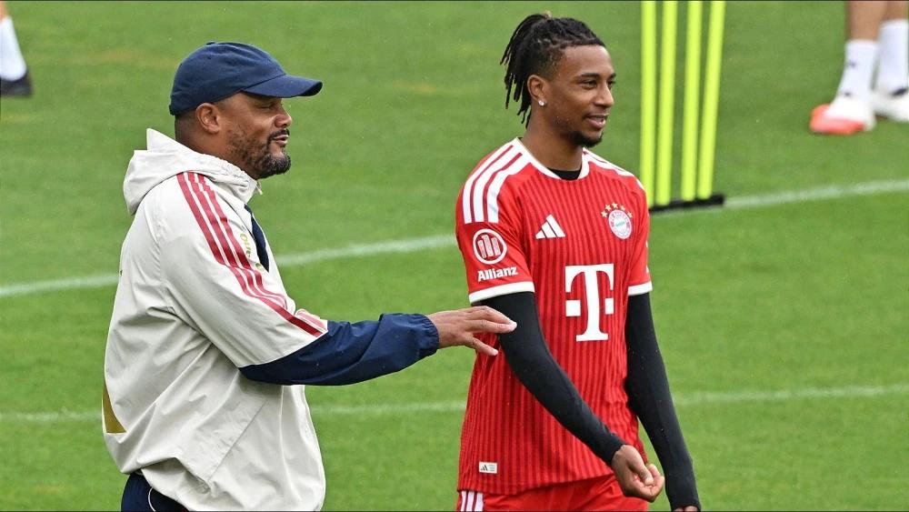 Vincent Kompany hails Bayern Munich winger Michael Olise as 'world-class'