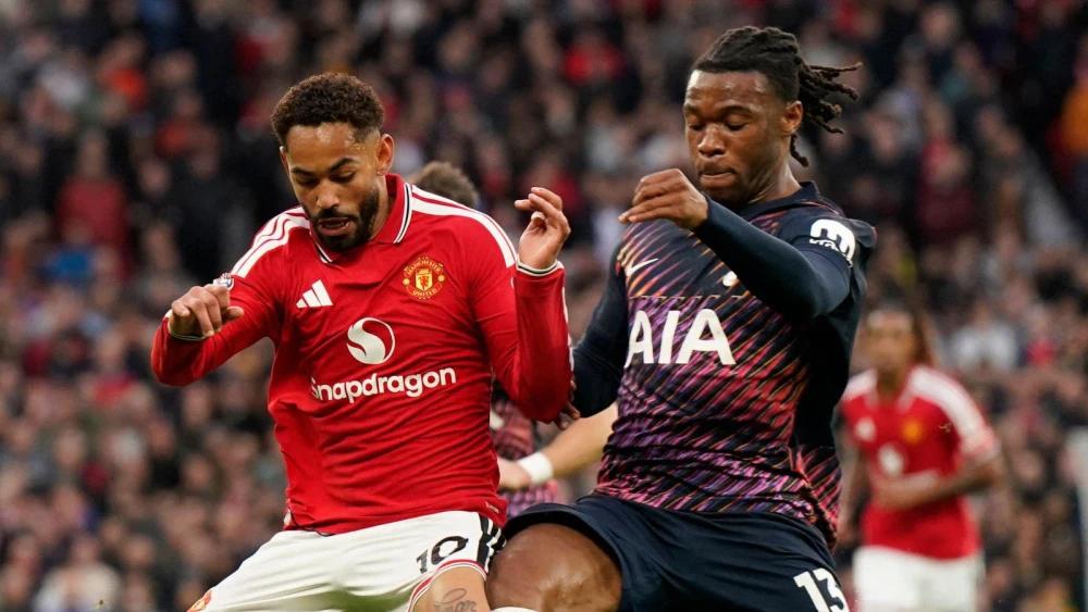 Man Utd held by Tottenham despite late red card for Rodrigo Bentancur