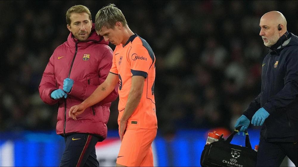 Dani Olmo thigh injury rules Barcelona midfielder out of El Clasico
