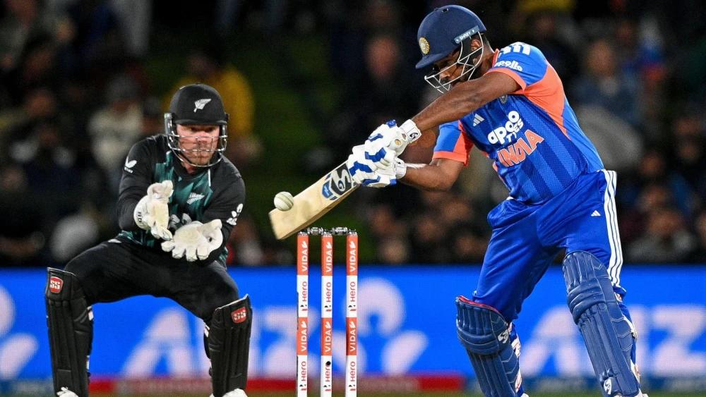 India pull off record 225 run chase in thrilling T20I series opener