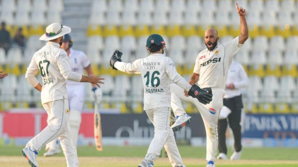 Pakistan wrap up victory in second Test to draw series against West Indies