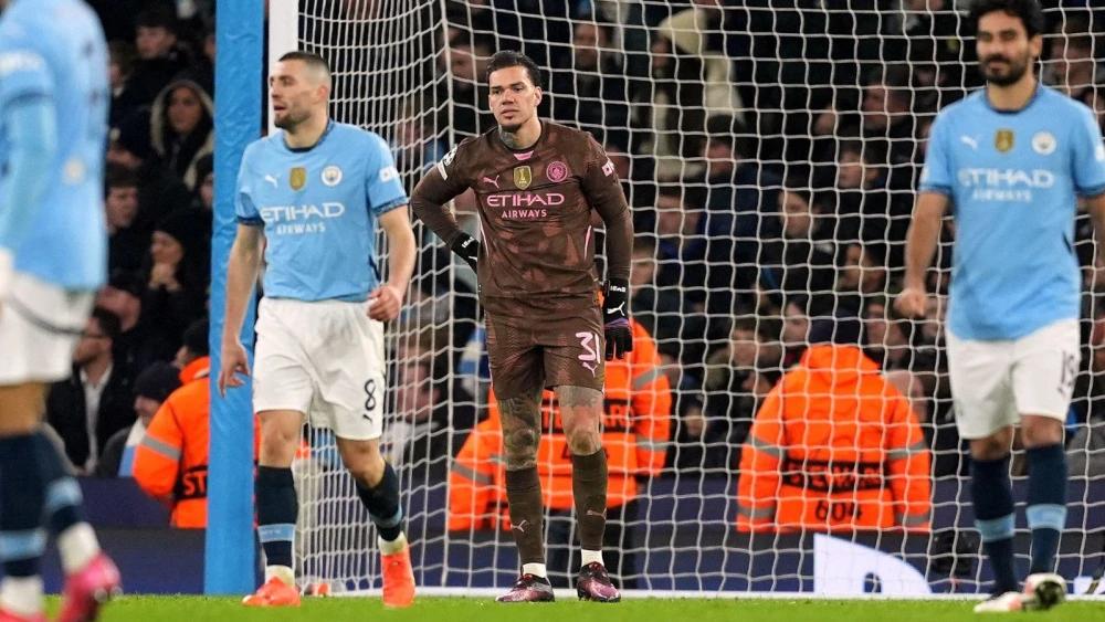 Pep Guardiola defends Ederson after Champions League defeat to Real Madrid