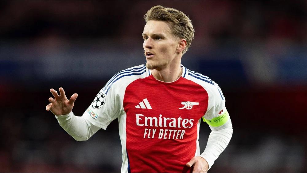 Arsenal captain Martin Odegaard withdraws from Norway squad with knee injury