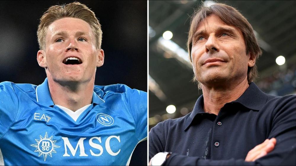 Scott McTominay shocks Antonio Conte, leads Napoli to Scudetto triumph