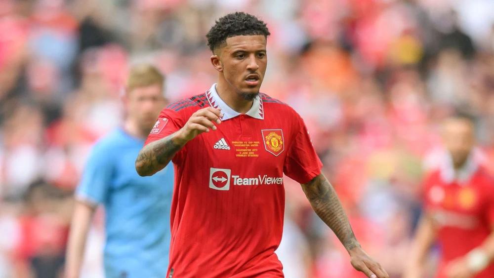 Jadon Sancho spends pre-season training at Manchester non-league club Flixton