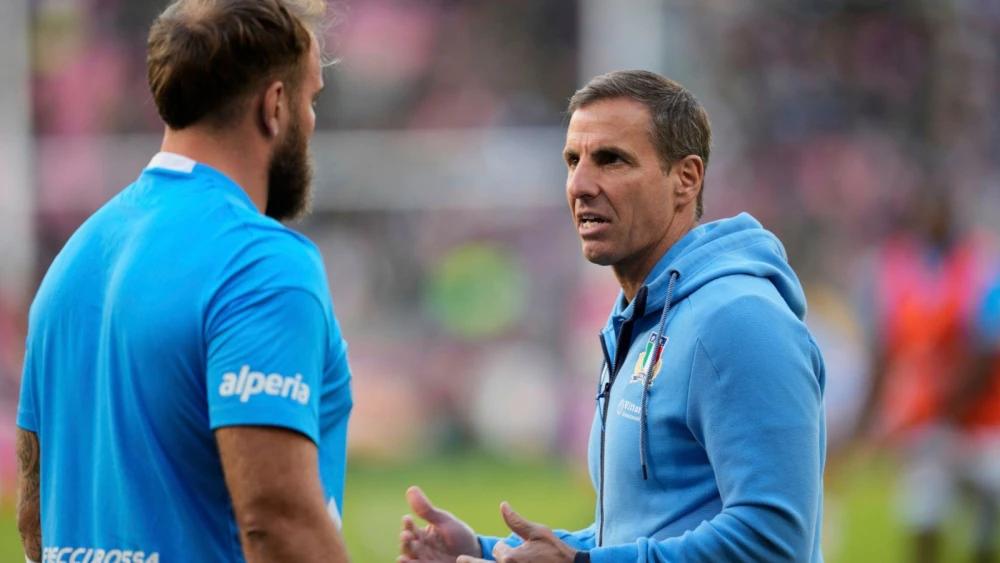 Suspended: Italy boss Gonzalo Quesada pays price for referee criticism after All Blacks loss