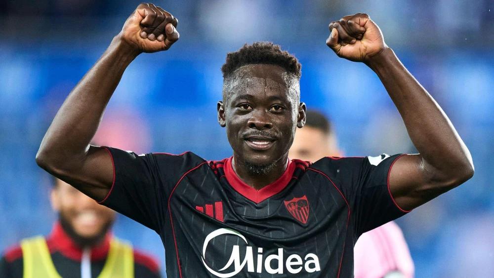 Nigerian striker Akor Adams grateful after first LaLiga goal for Sevilla