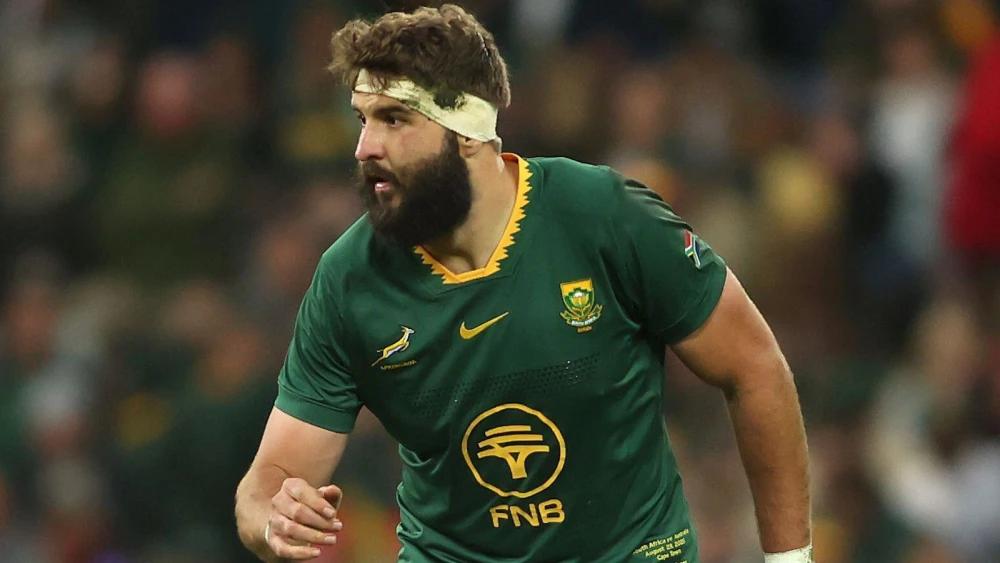 Boks boosted by return of World Cup-winning lock Lood de Jager