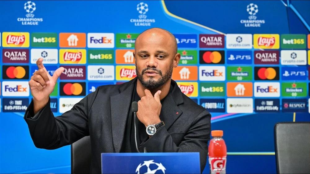 Vincent Kompany urges Bayern Munich not to relax despite huge lead over Atalanta