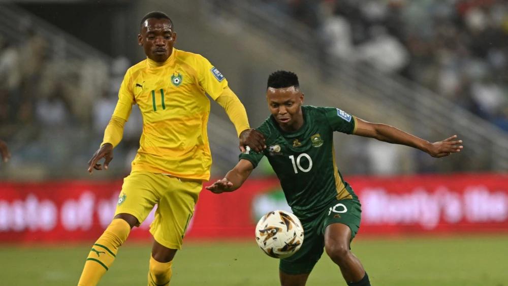 Bafana Bafana held to goalless draw by 10-man Zimbabwe in World Cup Qualifier