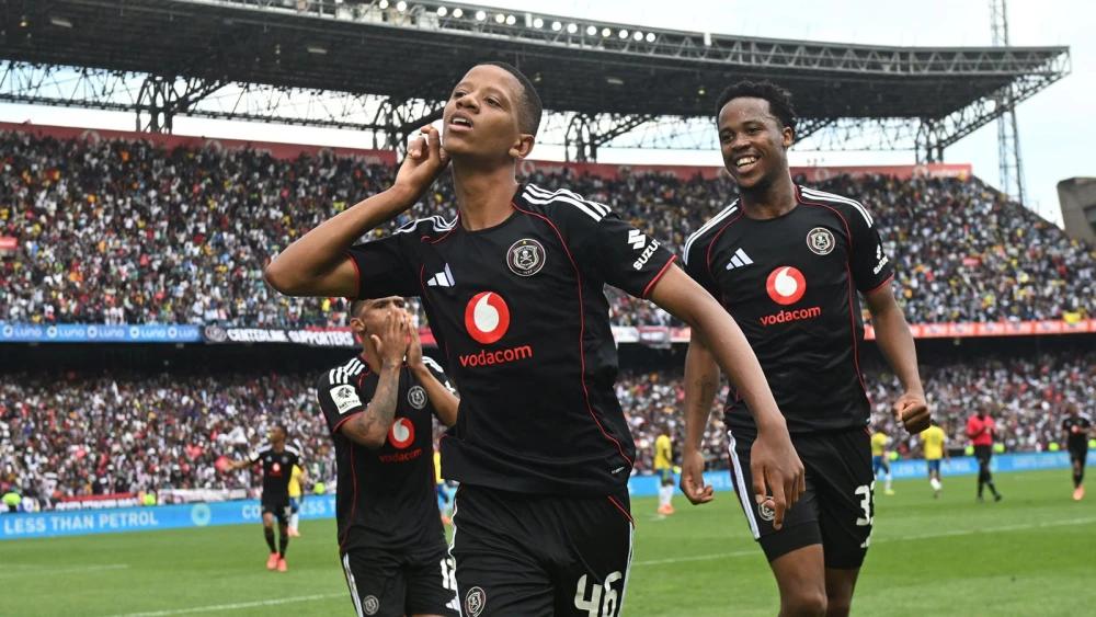 Cemran Dansin thanks teammates after stunning equaliser against Mamelodi Sundowns