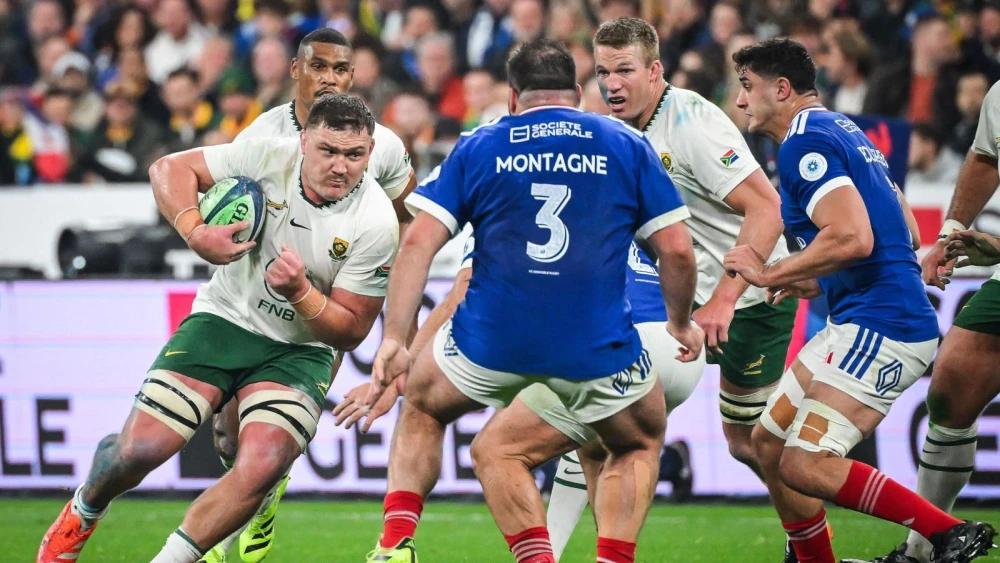 Rassie Erasmus unveils radical rethink of the Springbok No.8 jersey